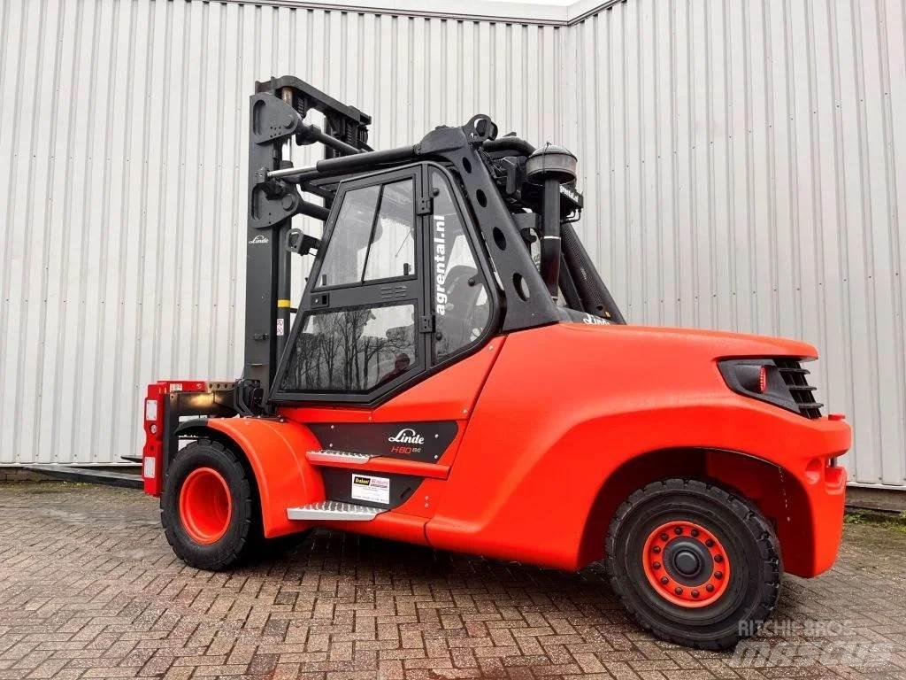 Linde H80D-03/1100 Tehnika ar dīzeļa dzinēju