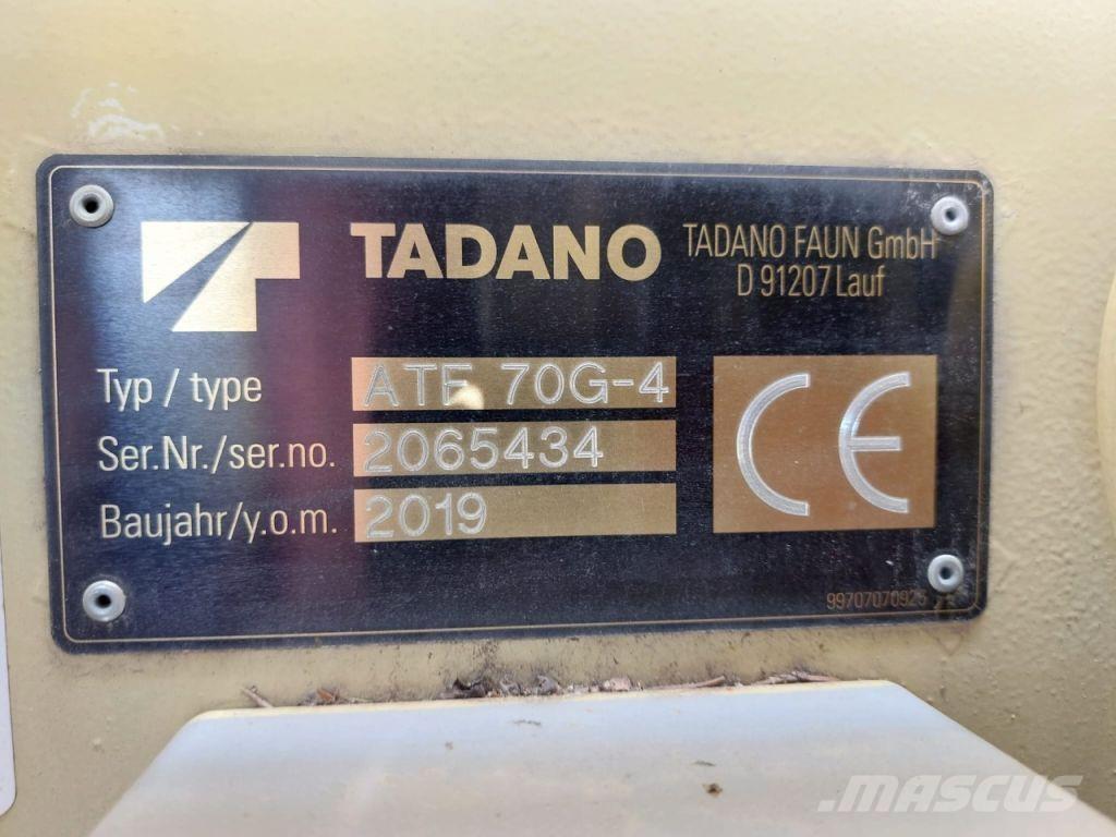 Tadano ATF70G-4 Visurgājēji celtņi