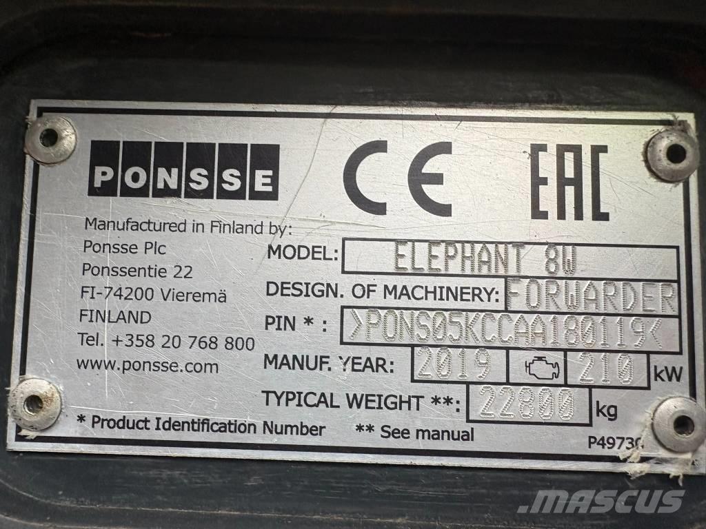 Ponsse Elephant Forvarderi