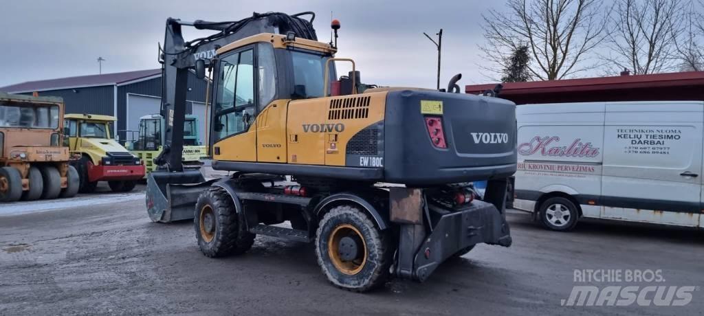 Volvo EW180 C II Ekskavatori uz riteņiem