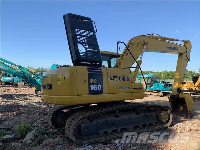 Komatsu PC 160 Kāpurķēžu ekskavatori