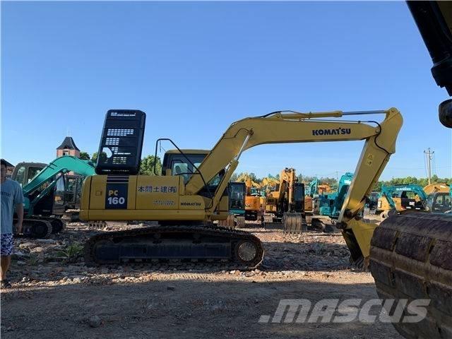 Komatsu PC 160 Kāpurķēžu ekskavatori