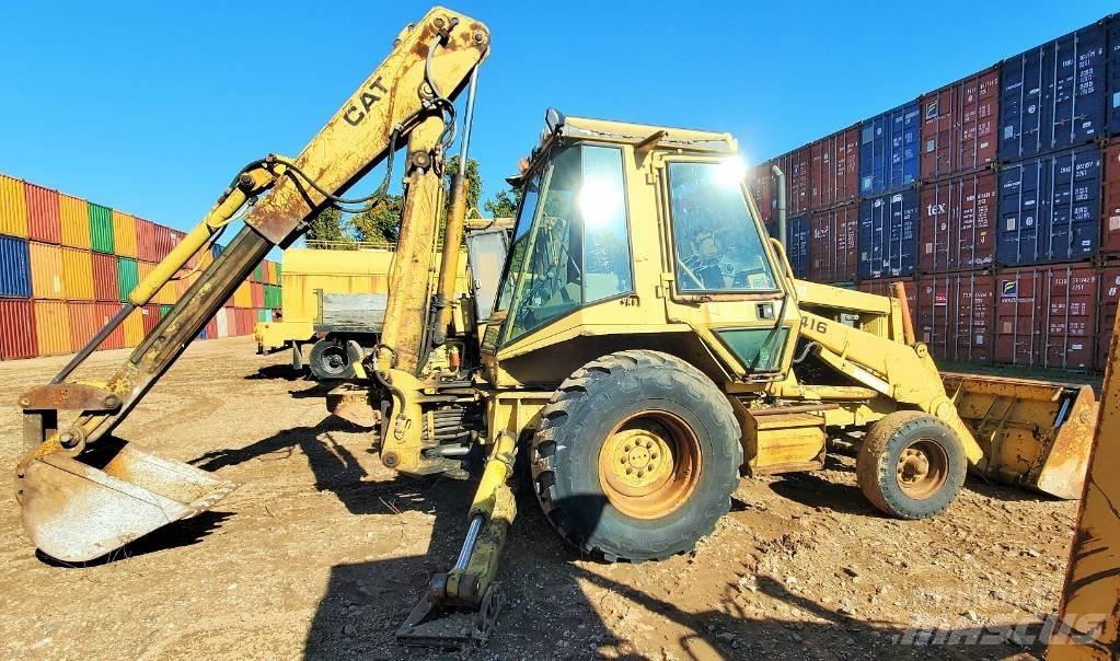 CAT 416 Ekskavatori-iekrāvēji