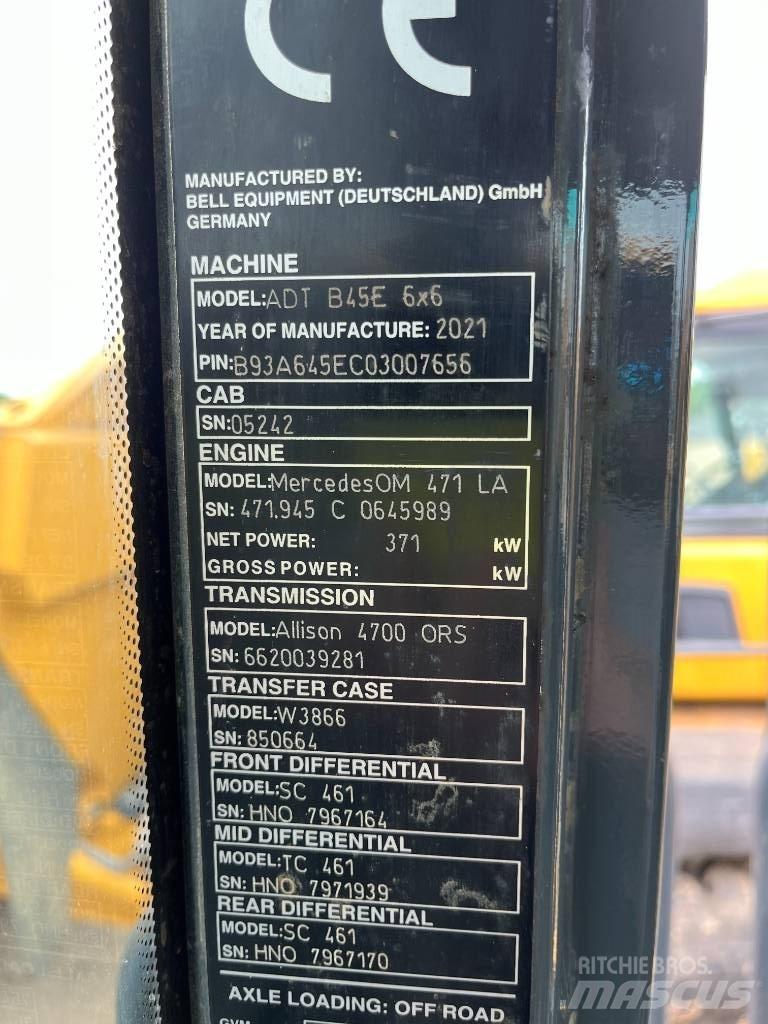 Bell B45E Artikulētie pašizgāzēji