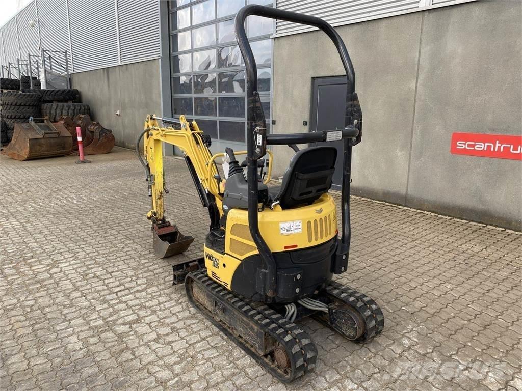Yanmar VIO12 Ekskavatori uz riteņiem
