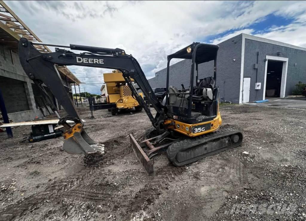 John Deere 35 G Kāpurķēžu ekskavatori