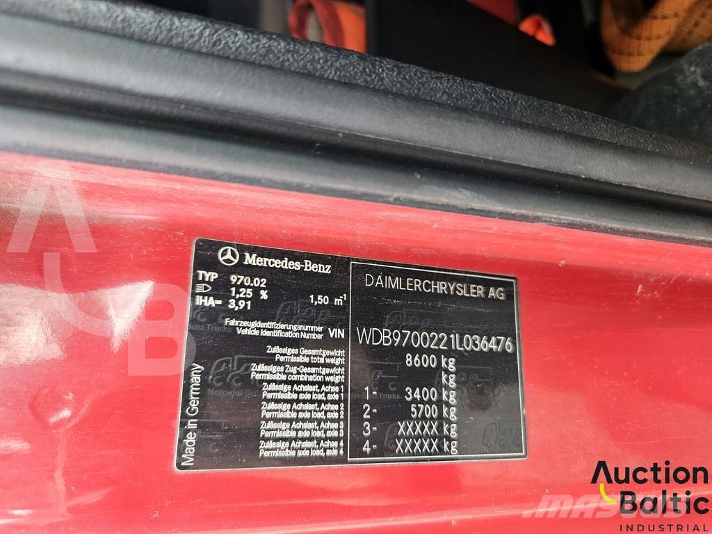 Mercedes-Benz 815 Kravas automašīnas - refrižeratori