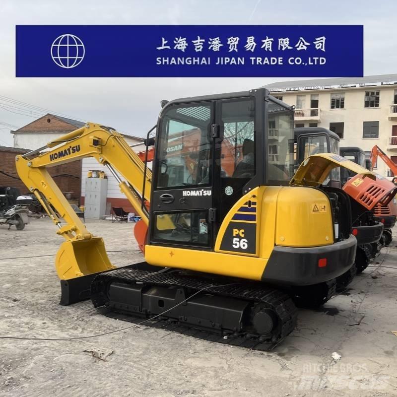 Komatsu PC 56 Kāpurķēžu ekskavatori