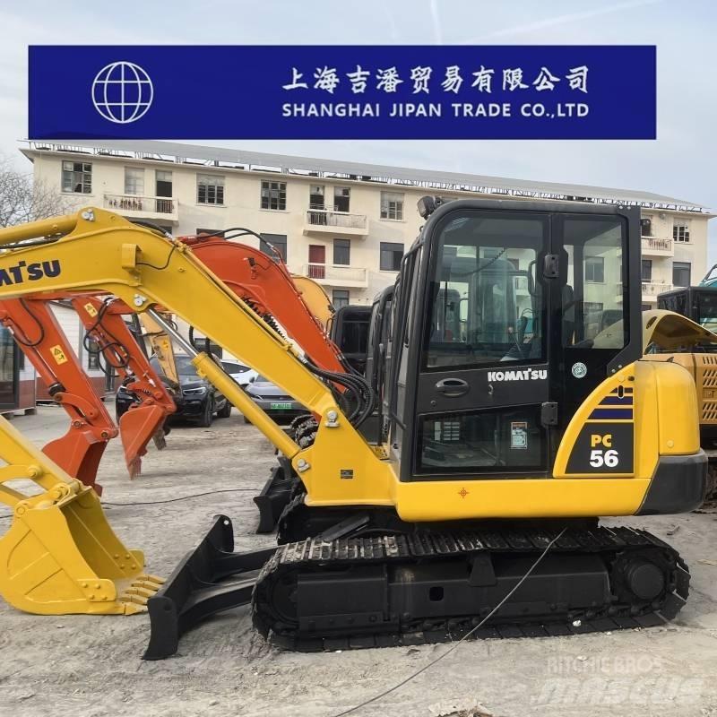 Komatsu PC 56 Kāpurķēžu ekskavatori