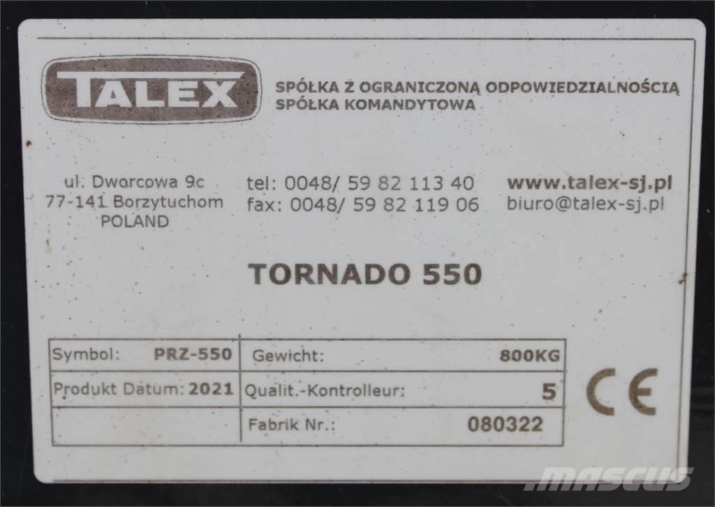 Talex Tornado 550 Grābekļi un siena ārdītāji