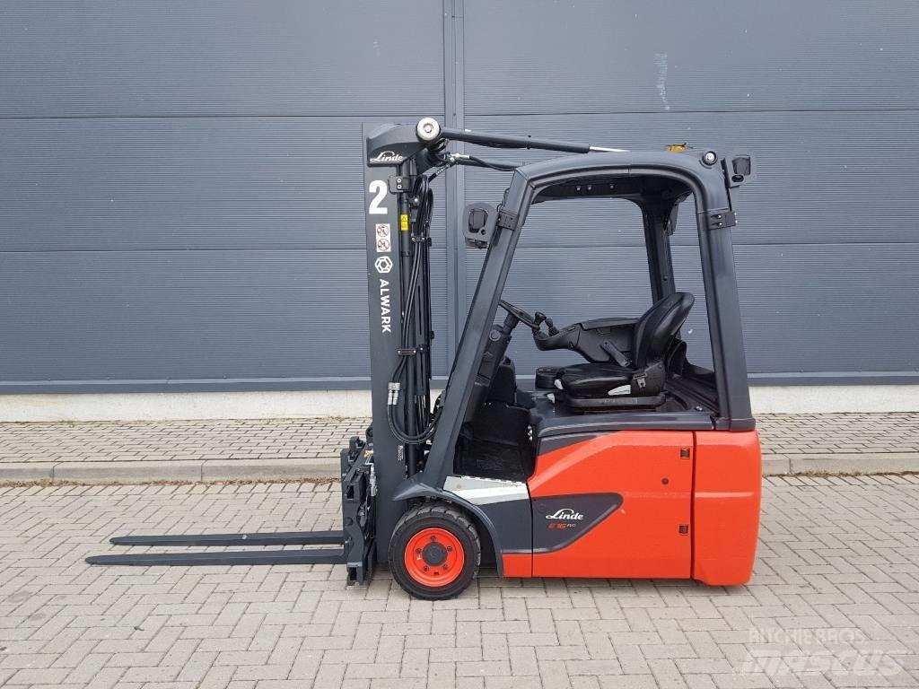 Linde E16C Elektriskie iekrāvēji