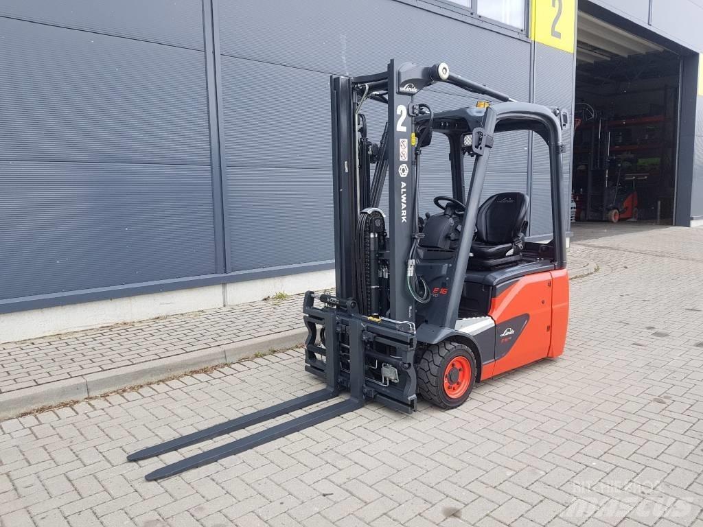 Linde E16C Elektriskie iekrāvēji