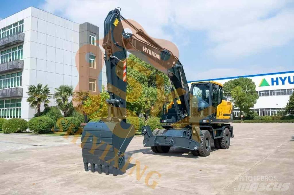 Hyundai HW210 Ekskavatori uz riteņiem