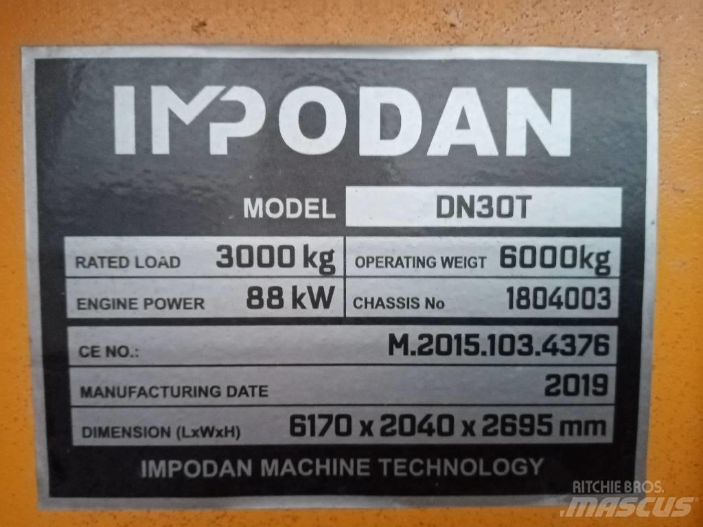 Impodan DN30T Teleskopiskie riteņu iekrāvēji