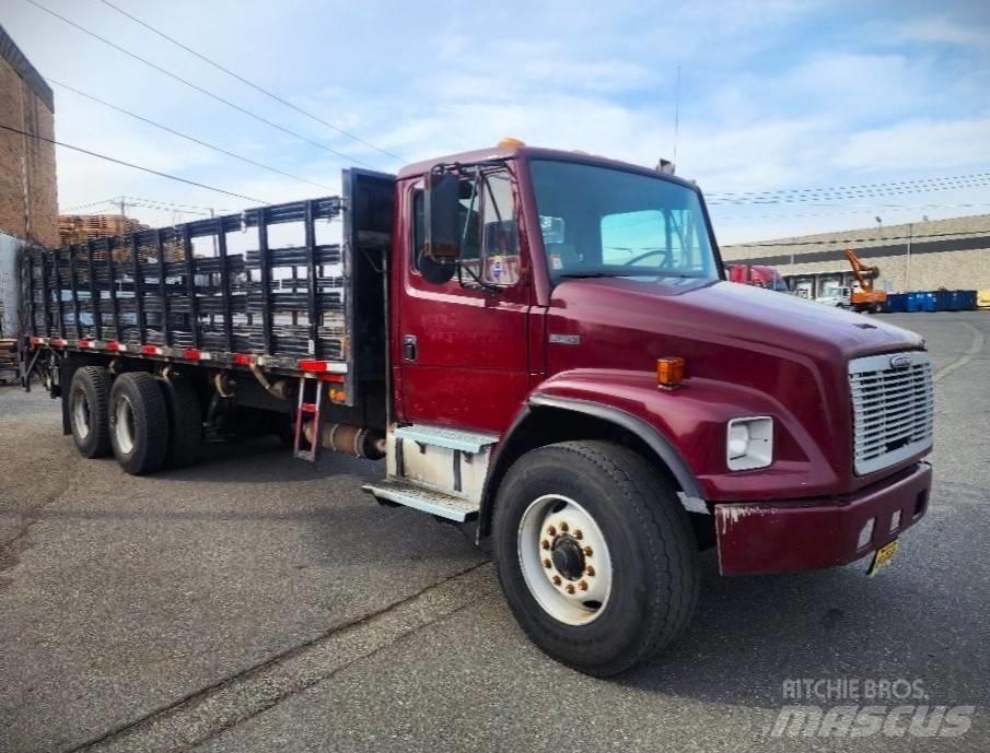 Freightliner fl80 Platformas/izkraušana no sāniem