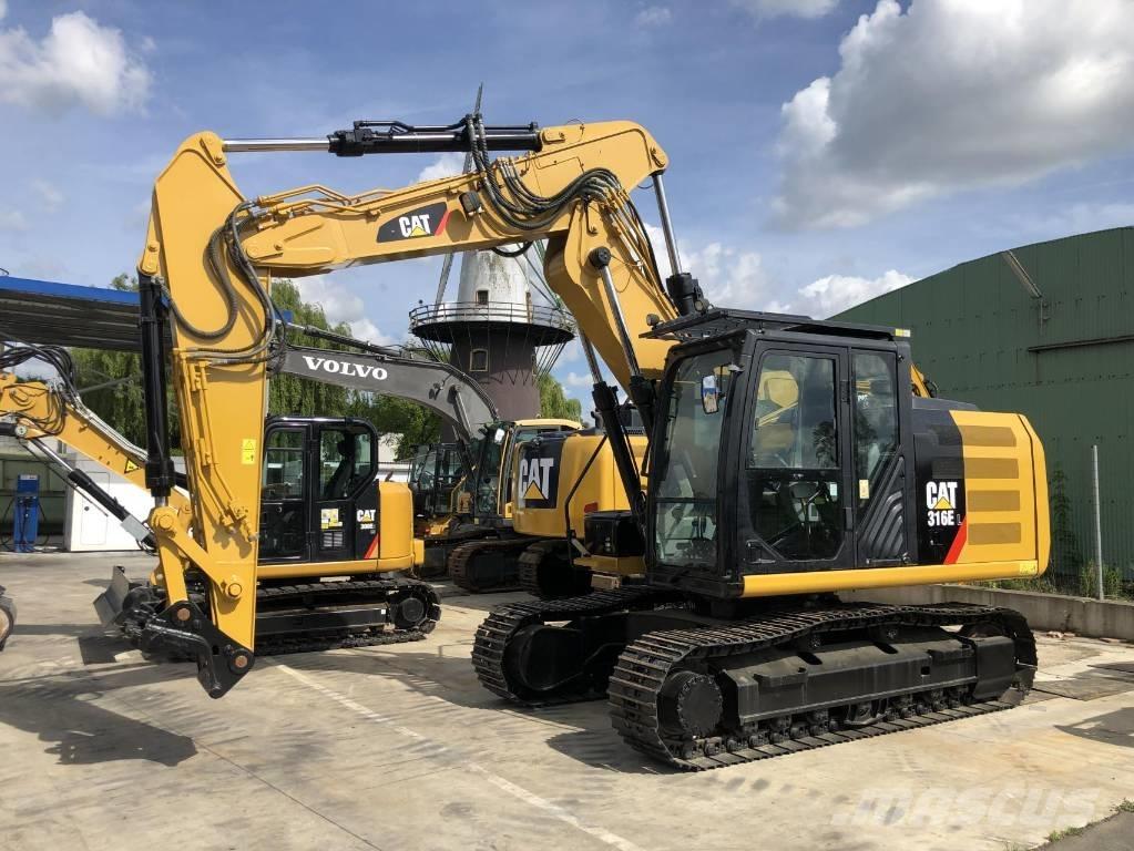 CAT 316 EL EPA Kāpurķēžu ekskavatori