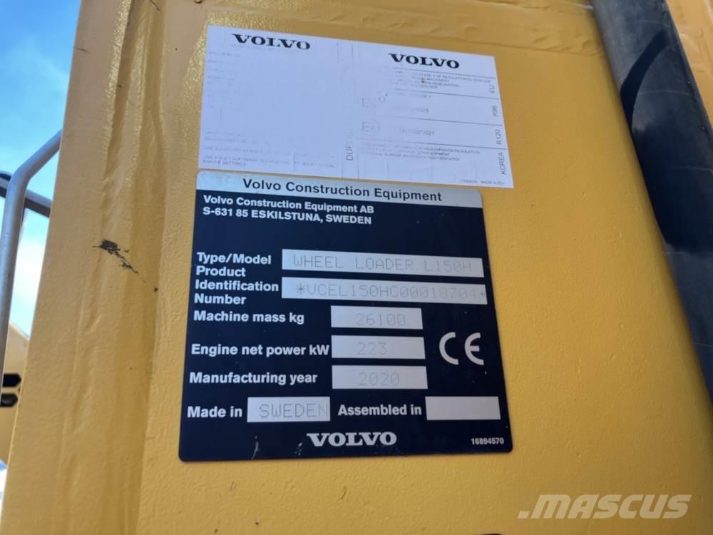 Volvo L150H Iekrāvēji uz riteņiem