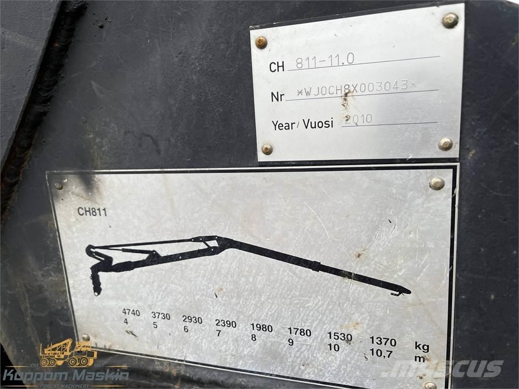 John Deere CH811 Mežizstrādes mašīnu krāni