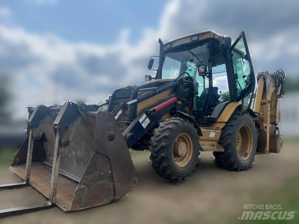 CAT 428 Ekskavatori-iekrāvēji