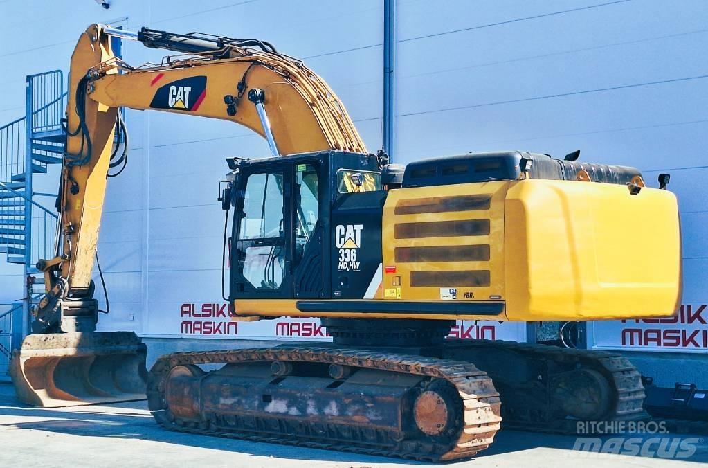 CAT 336 EL HDHW Kāpurķēžu ekskavatori