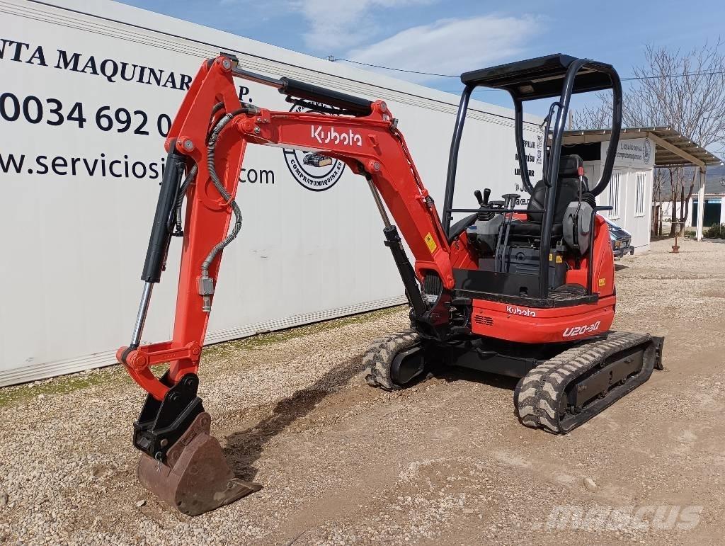 Kubota U 20-3 Mini ekskavatori < 7 t