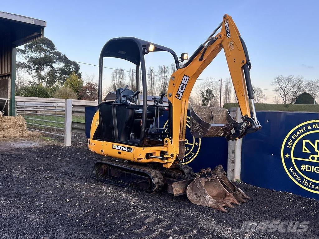 JCB 8014 Īpašie ekskavatori