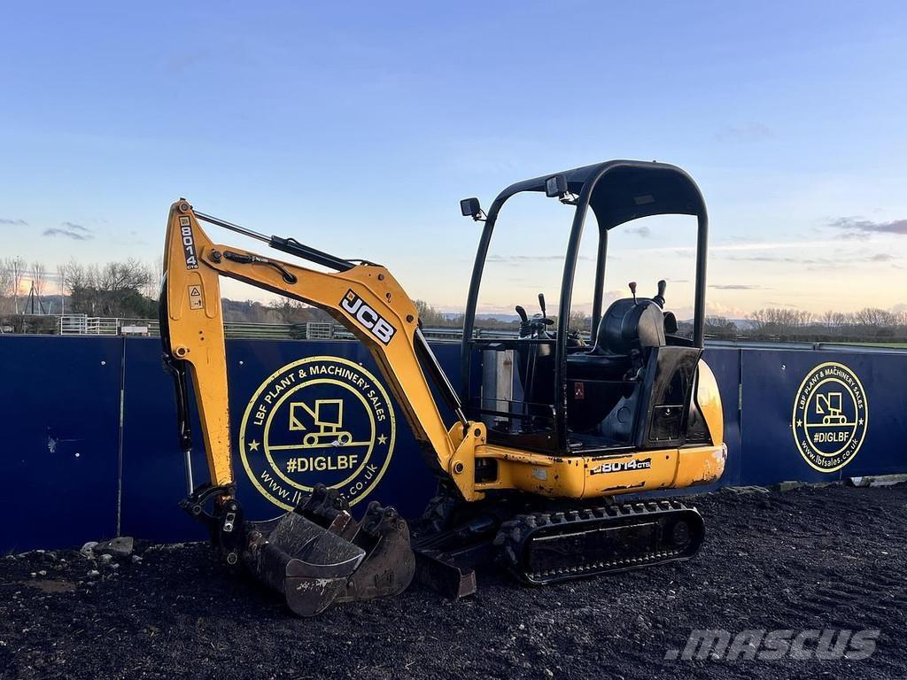 JCB 8014 Īpašie ekskavatori