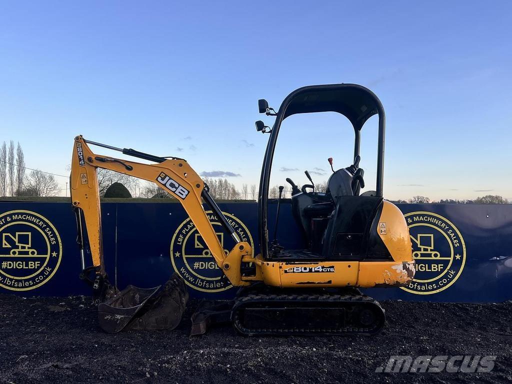 JCB 8014 Īpašie ekskavatori