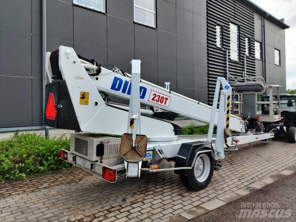 Dino 230 T Skylift Pacēlājplatformas - piekabes