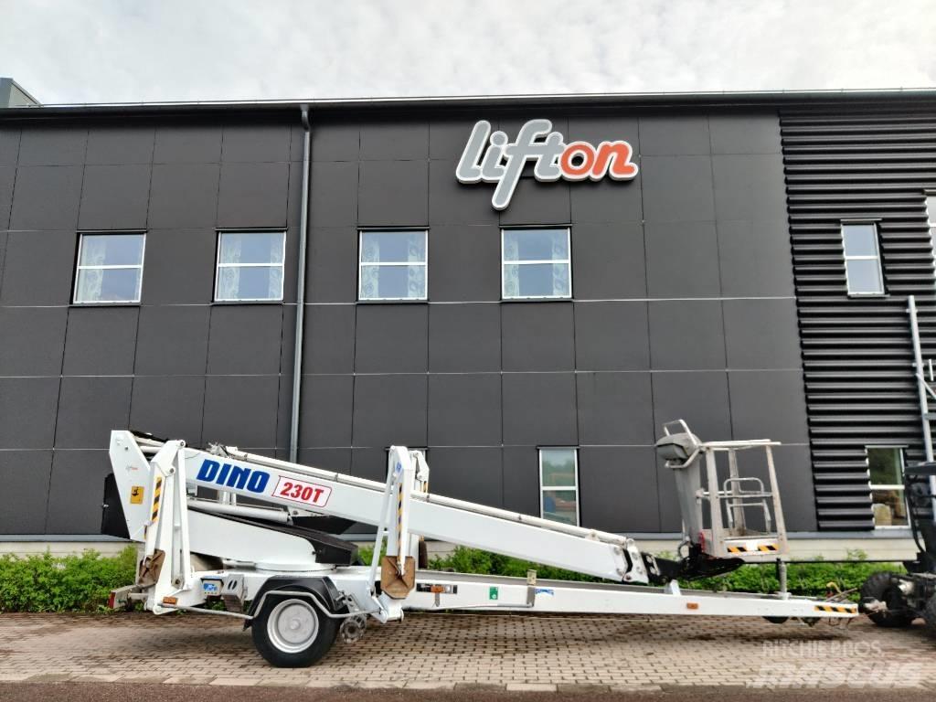Dino 230 T Skylift Pacēlājplatformas - piekabes