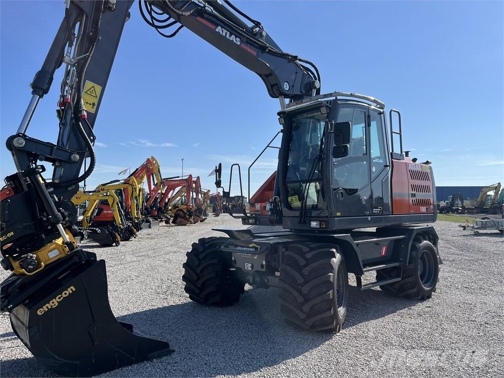 Atlas 185 WSR Ekskavatori uz riteņiem