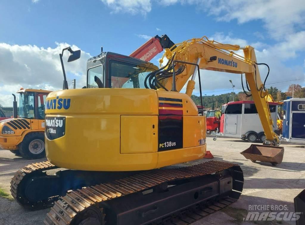 Komatsu PC 138 US Kāpurķēžu ekskavatori