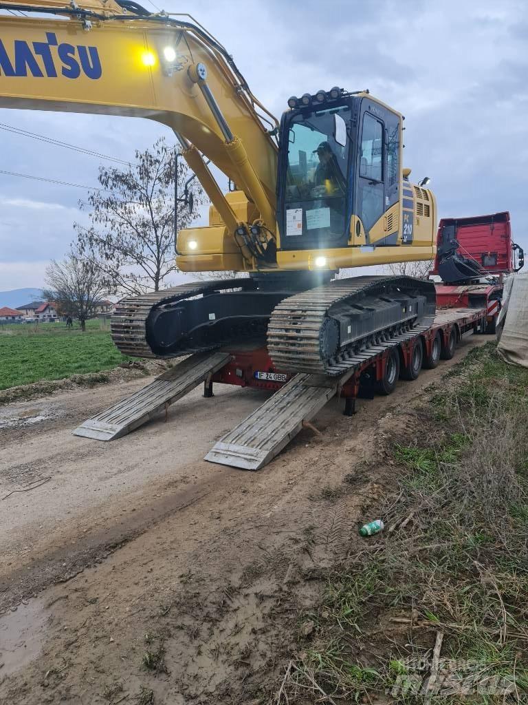 Komatsu PC210LC-11 Kāpurķēžu ekskavatori
