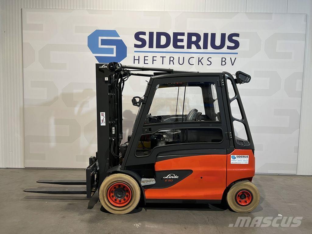 Linde E50HL-01 Elektriskie iekrāvēji