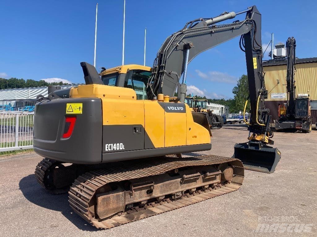 Volvo EC 140 DL Kāpurķēžu ekskavatori