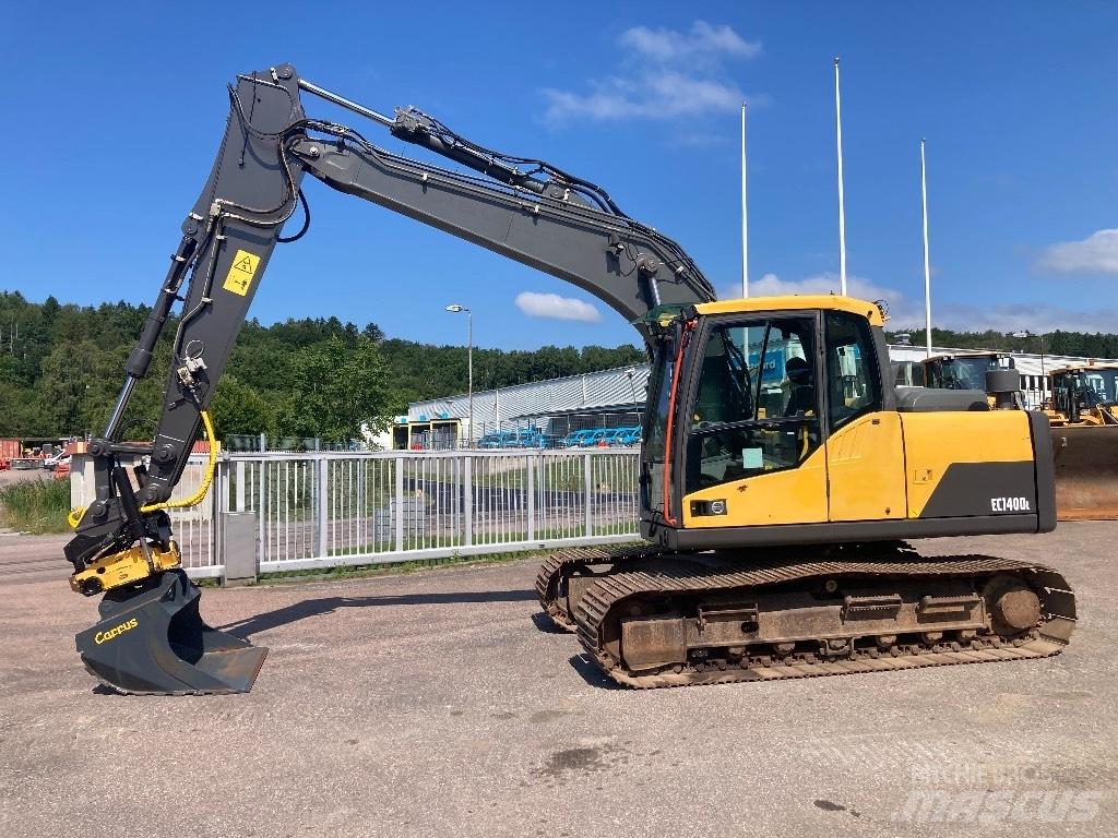 Volvo EC 140 DL Kāpurķēžu ekskavatori
