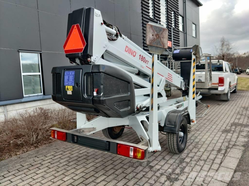 Dino 180 XT  Skylift Pacēlājplatformas - piekabes
