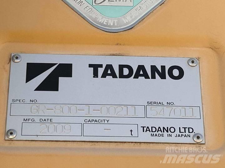 Tadano GR 800 XL-1 Celtņi nelīdzenām virsmām