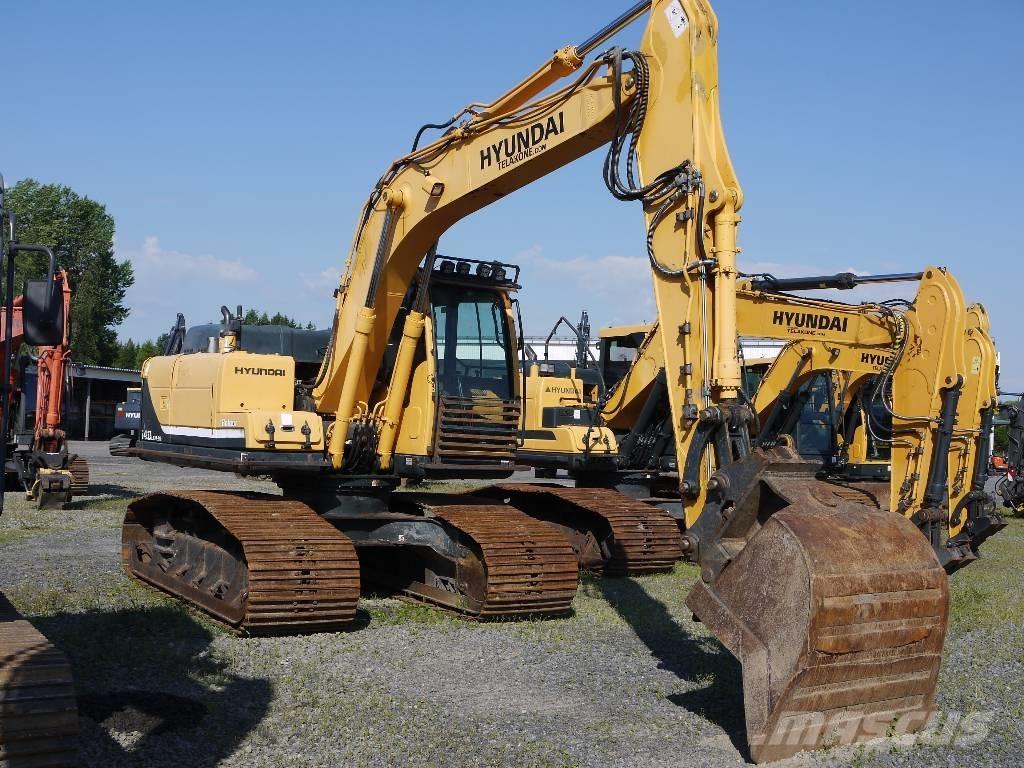 Hyundai R 140 LCM-9A Kāpurķēžu ekskavatori