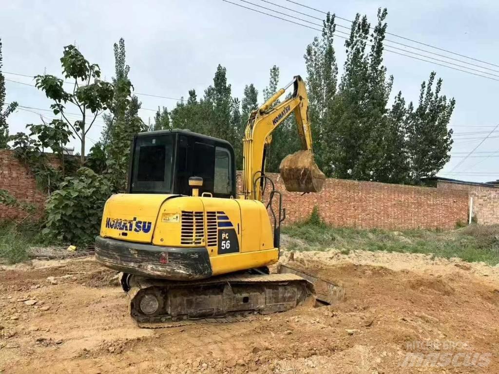Komatsu PC56 Kāpurķēžu ekskavatori