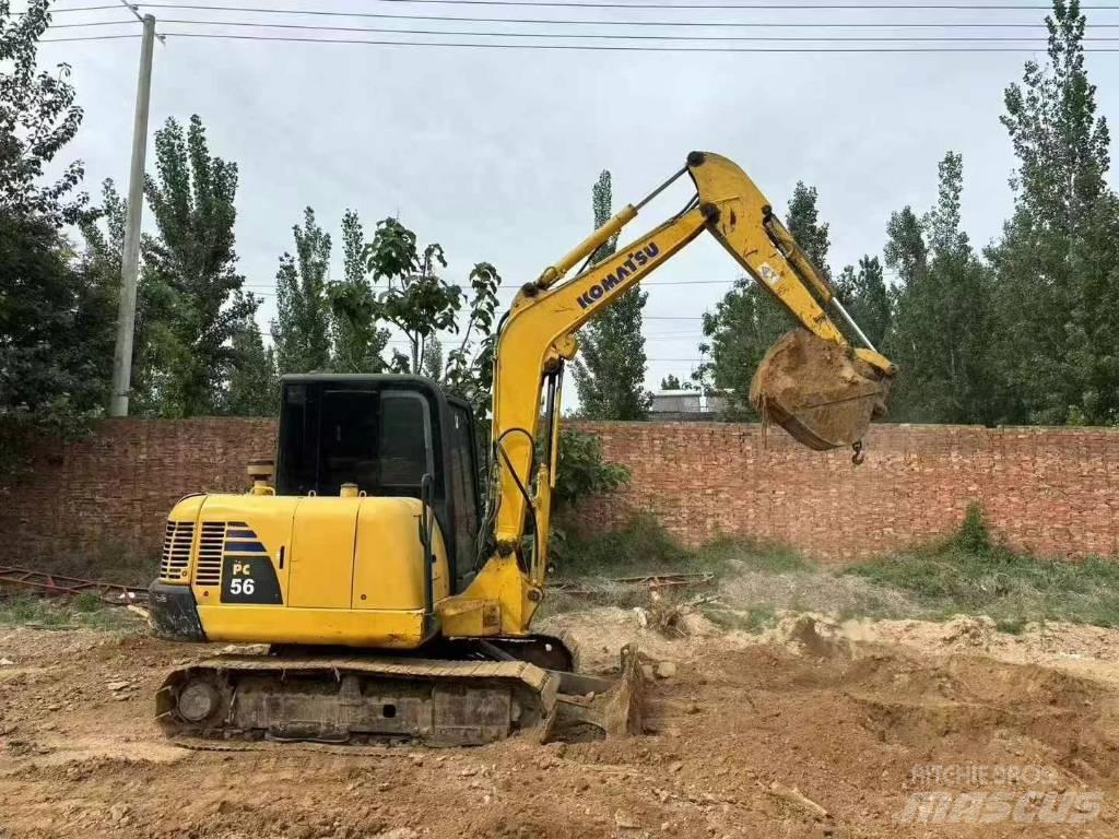 Komatsu PC56 Kāpurķēžu ekskavatori