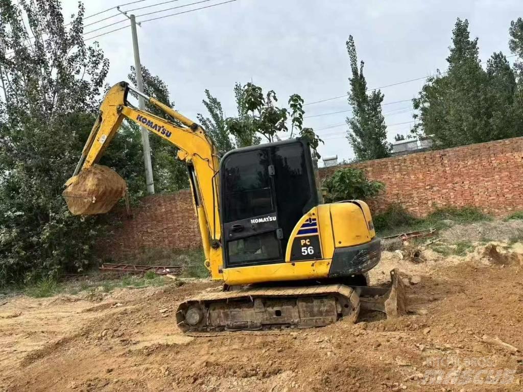 Komatsu PC56 Kāpurķēžu ekskavatori