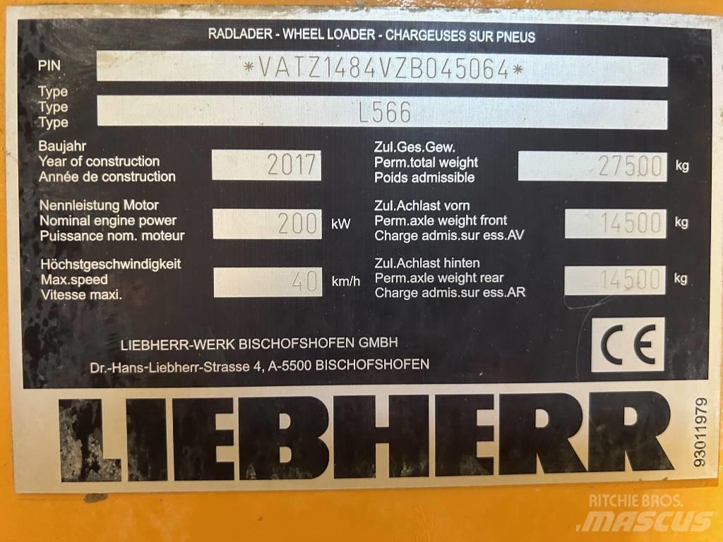 Liebherr L 566 Iekrāvēji uz riteņiem