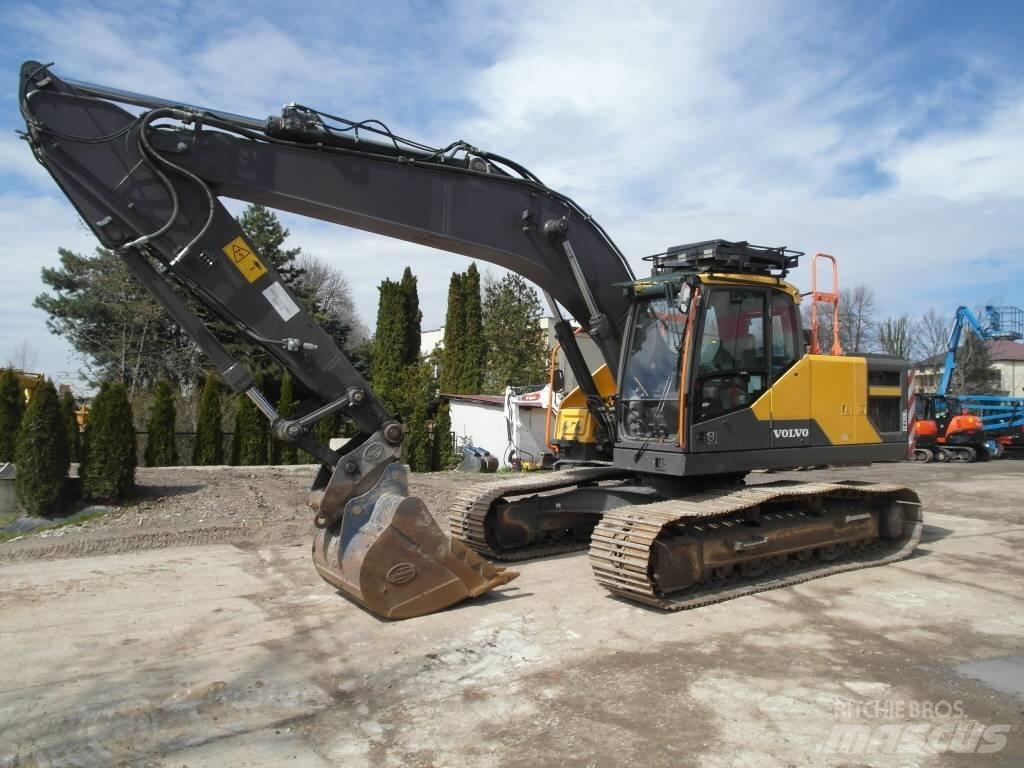 Volvo EC 220 EL Kāpurķēžu ekskavatori