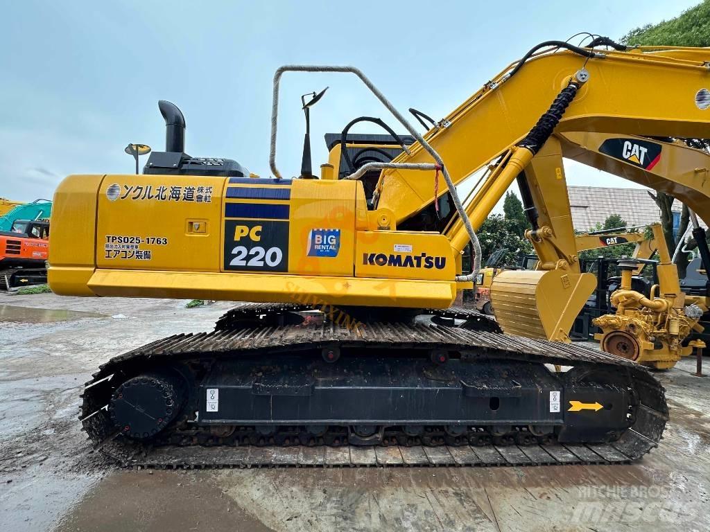 Komatsu PC 220 Kāpurķēžu ekskavatori
