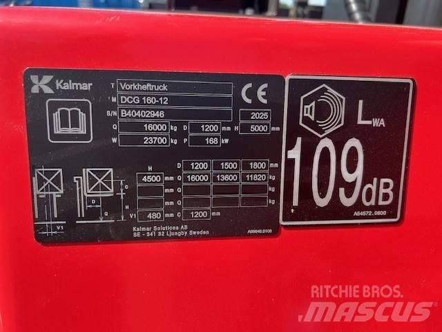 Kalmar DCG 160-12 Tehnika ar dīzeļa dzinēju