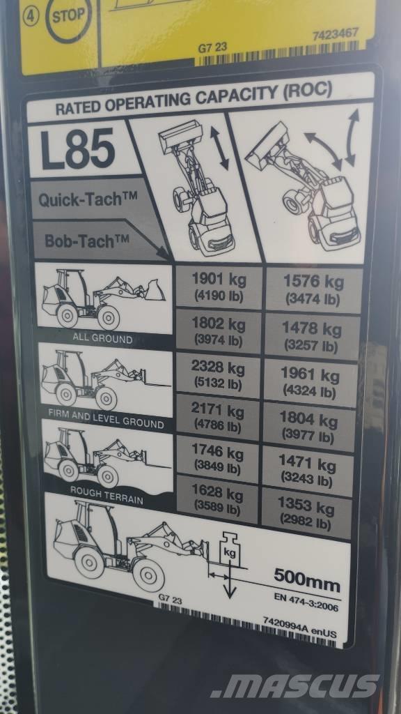 Bobcat L 85 Iekrāvēji uz riteņiem