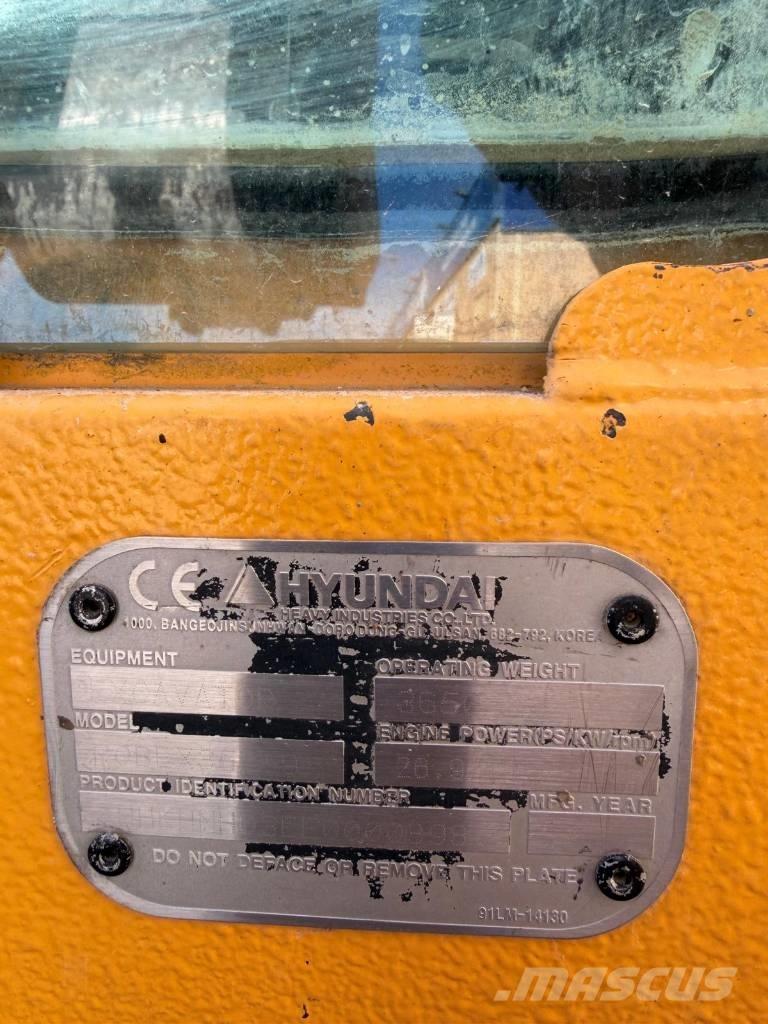 Hyundai Robex 35 Z-9 Mini ekskavatori < 7 t