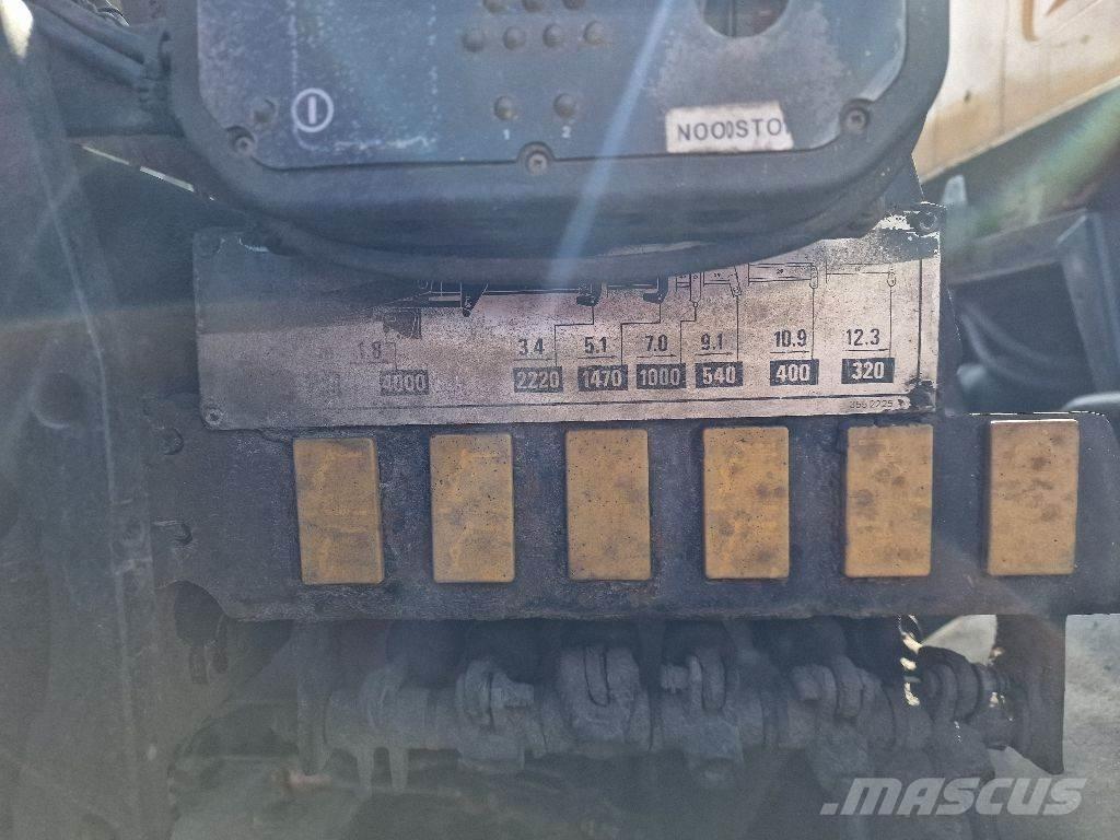 DAF 1700 TURBO Pašizgāzējs