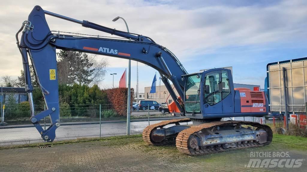 Atlas 260LC Kāpurķēžu ekskavatori